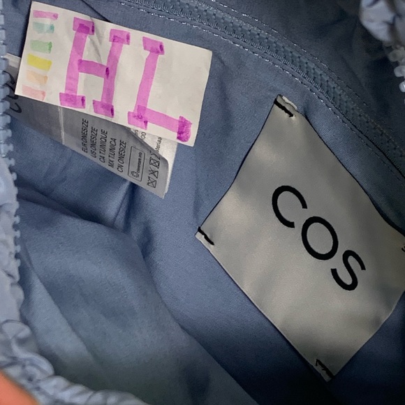 COS Mini Quilted Bag - Blue - Picture 2 of 6